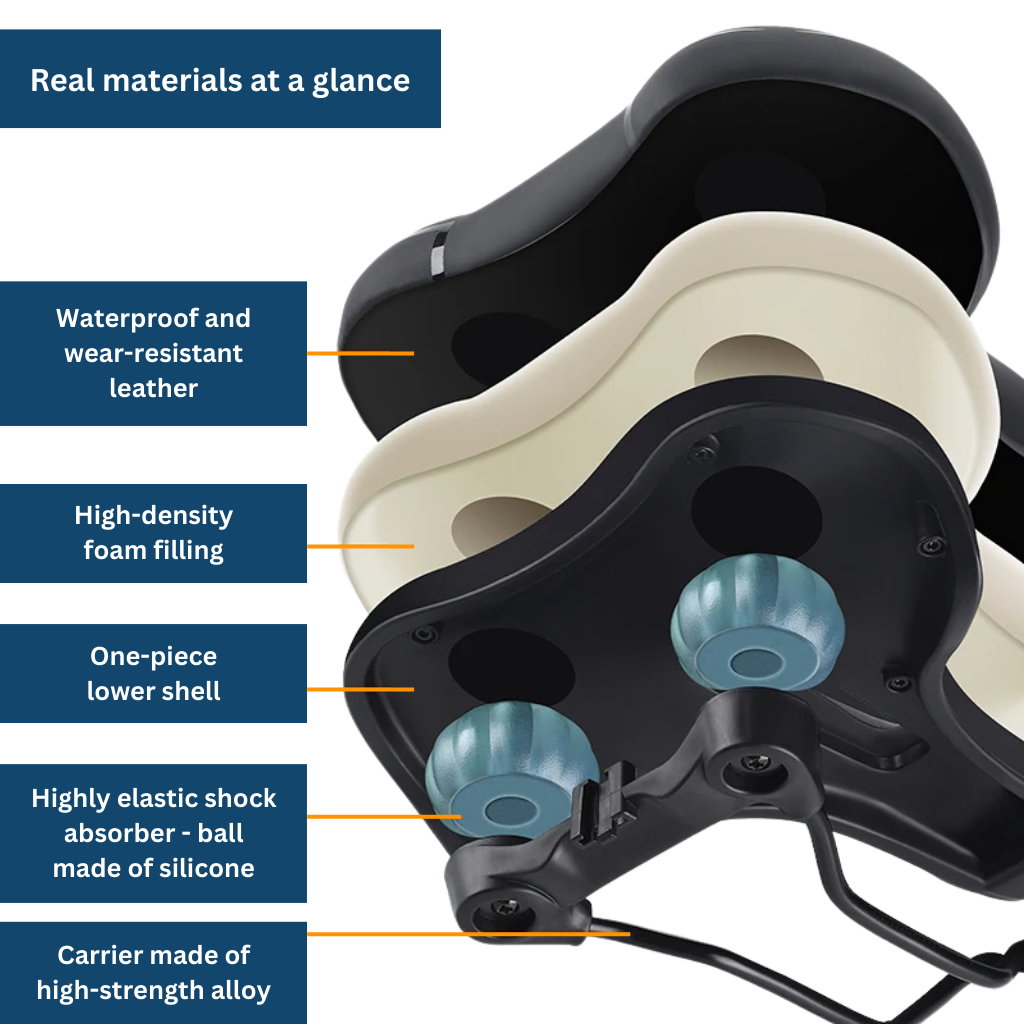 Comfy Bike Saddle
