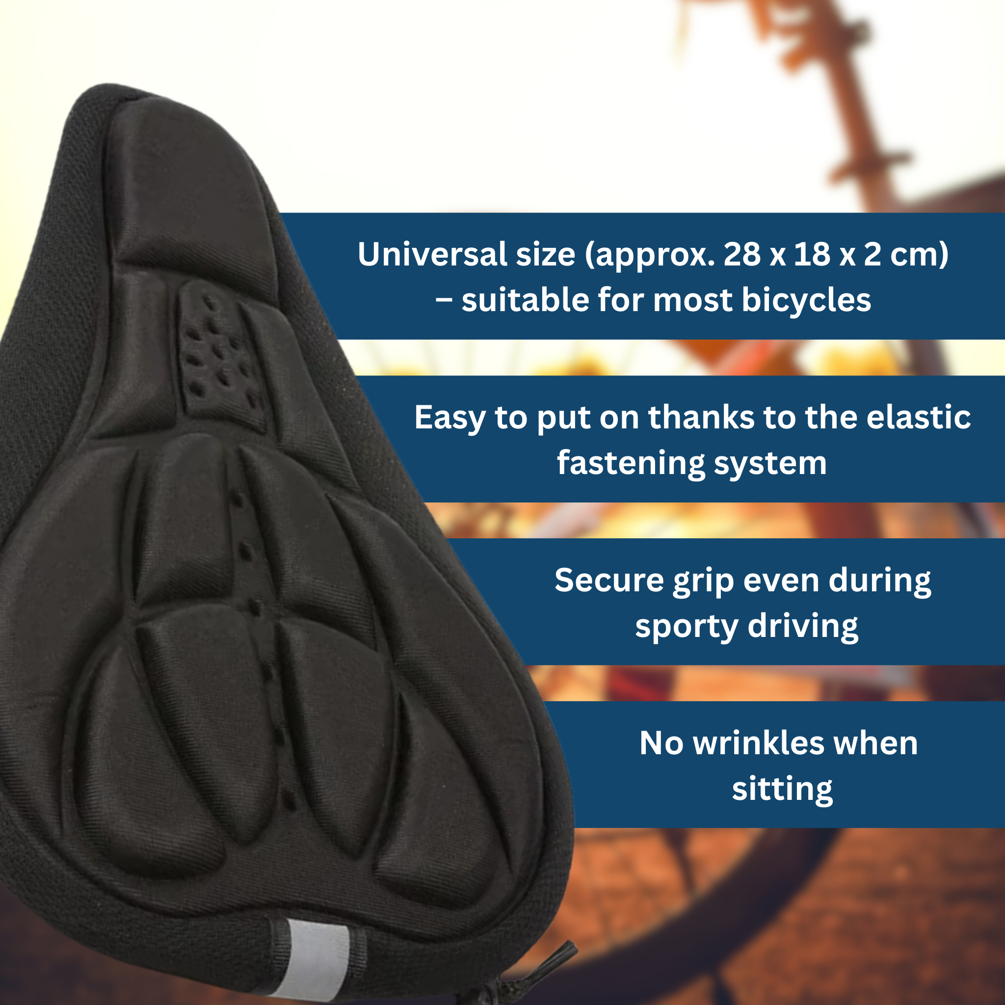 ComfyRide – Saddle Cover
