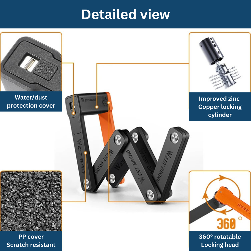 Foldie Bike Lock