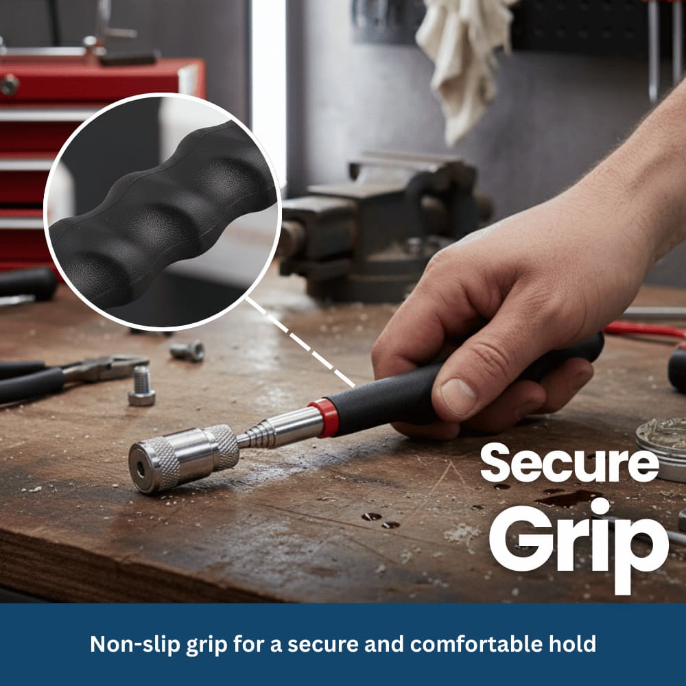 MagniGrip Pro – Telescopic Magnetic Pickup Tool with LED