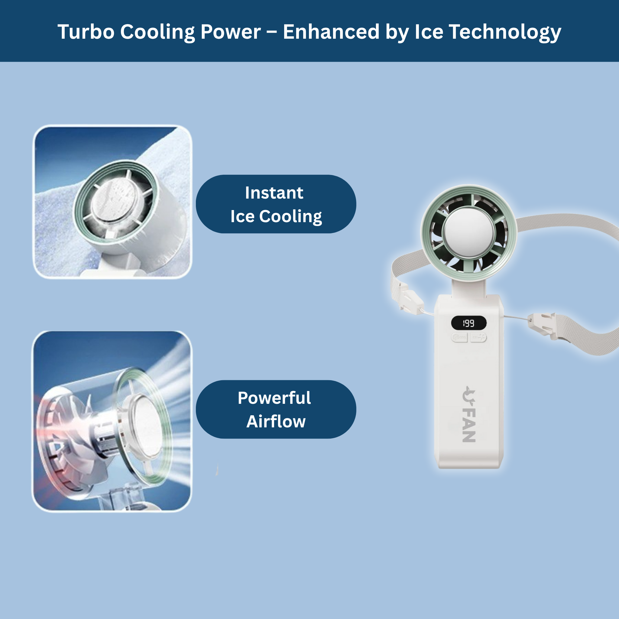 Breezy – The Handheld Fan for On the Go