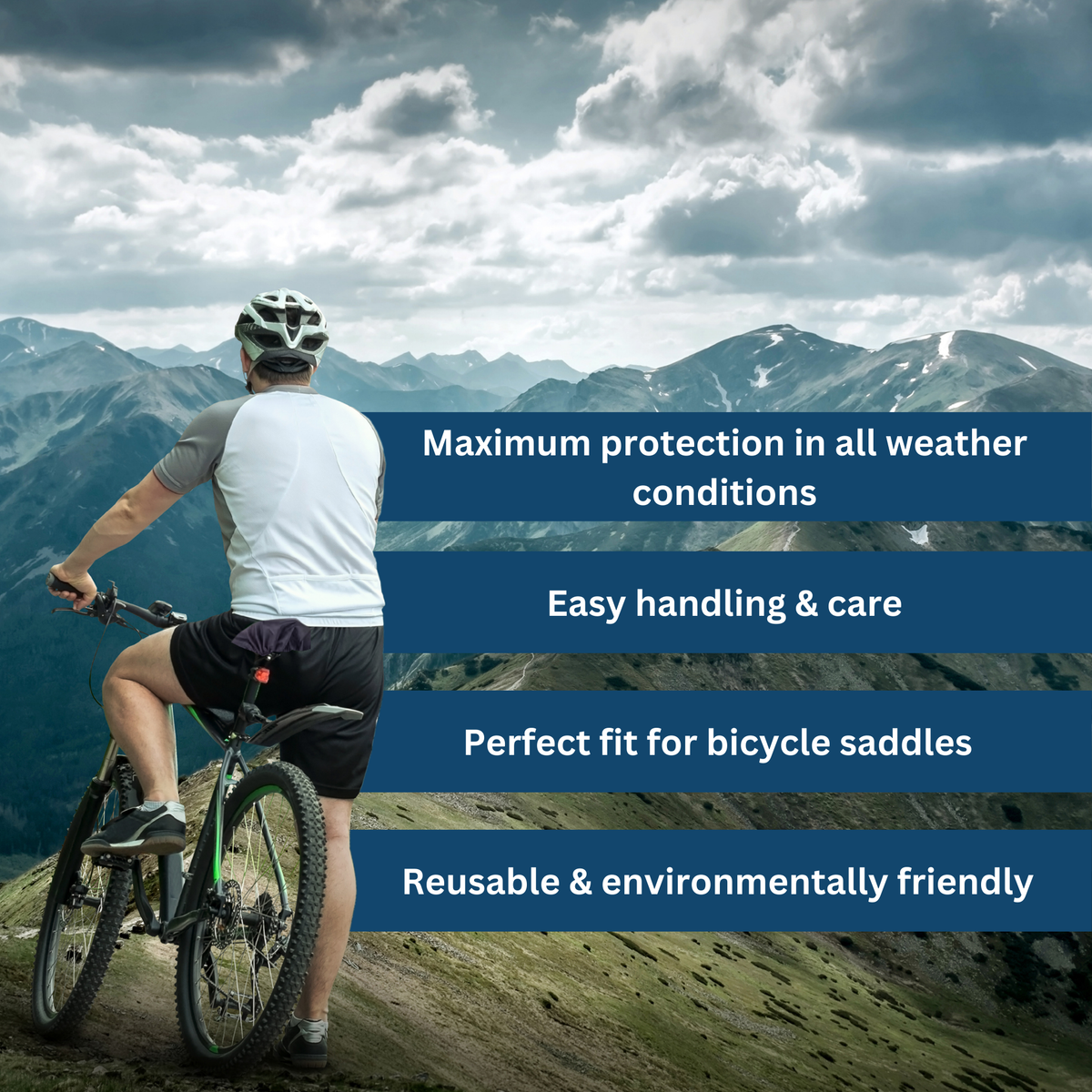 Waterproof Bicycle Saddle Cover