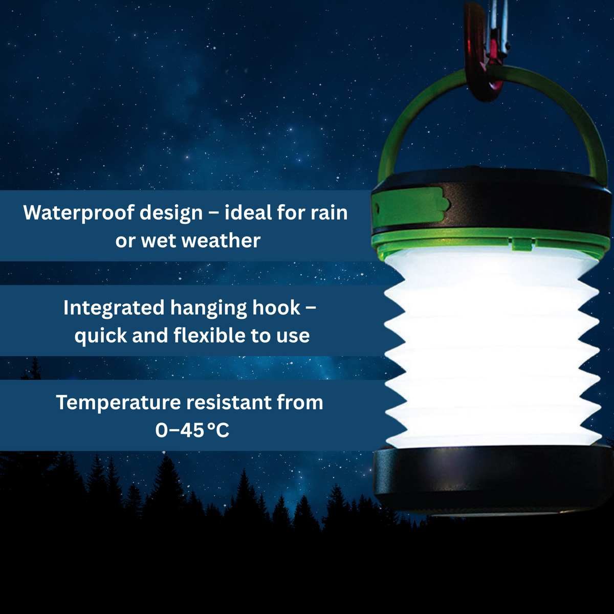 SolarLight – Foldable Camping Light