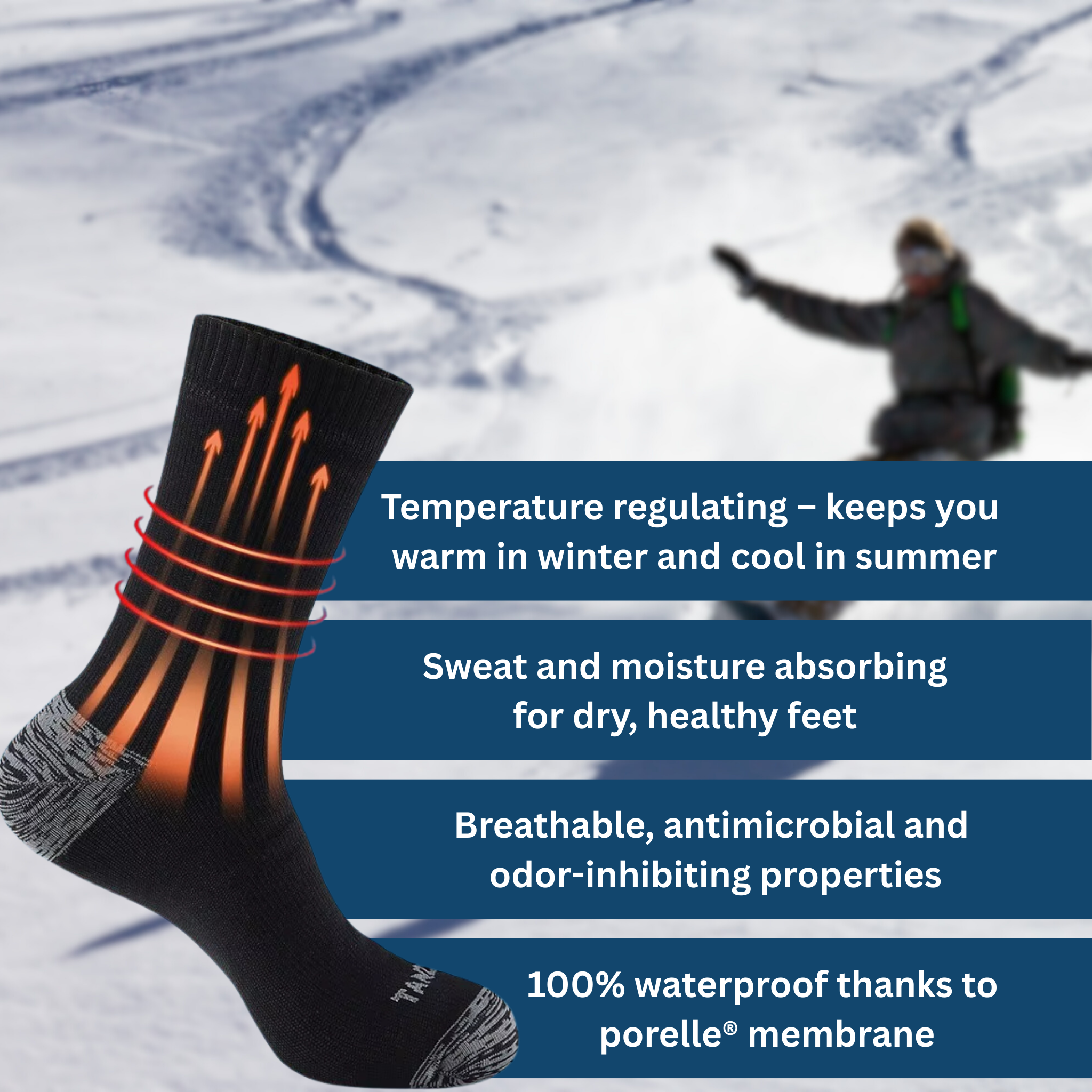 DryStep Pro – The Waterproof Socks